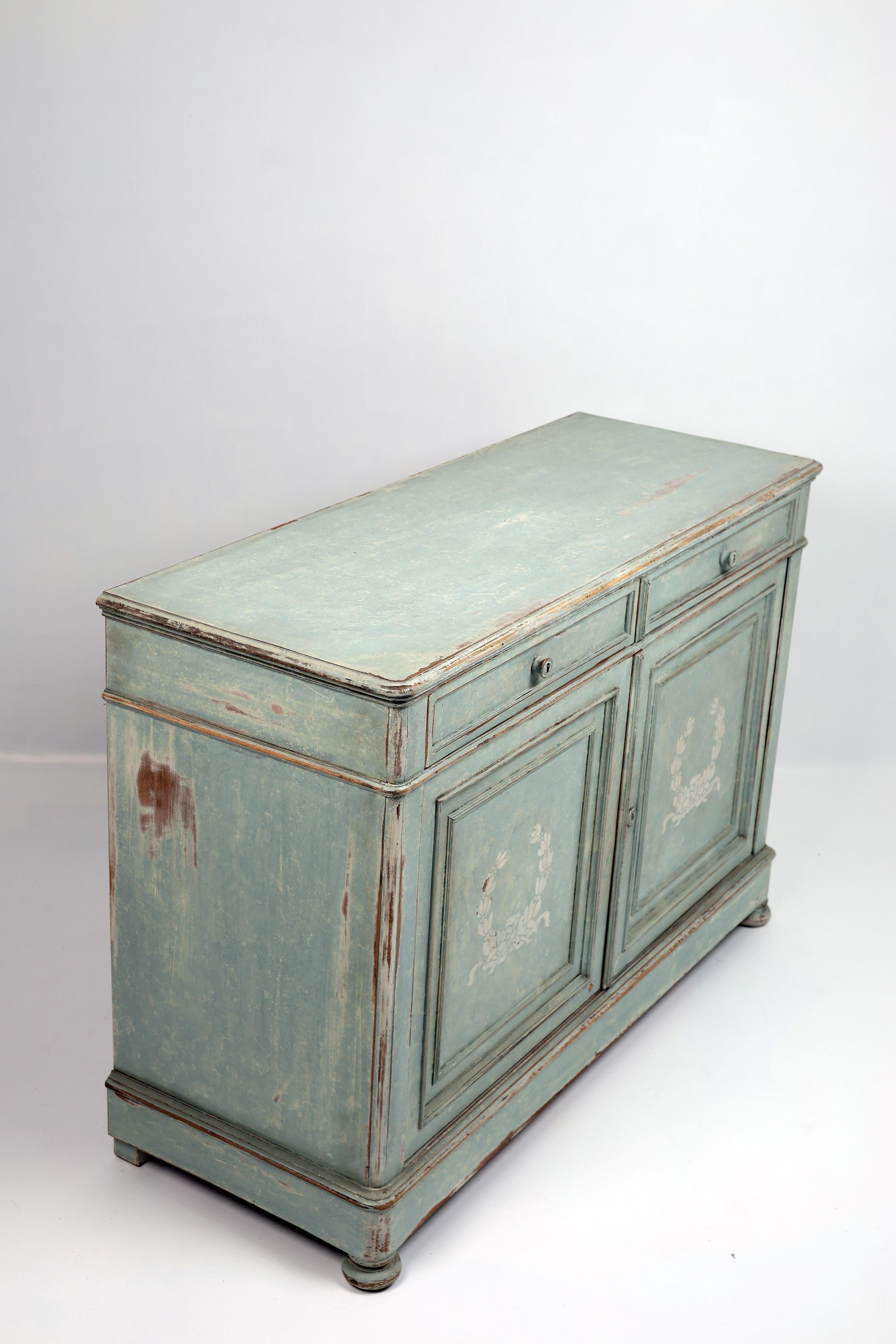 Metà XIX secolo Gustavian-Style Sideboard, Sweden, Early 19th Century in vendita