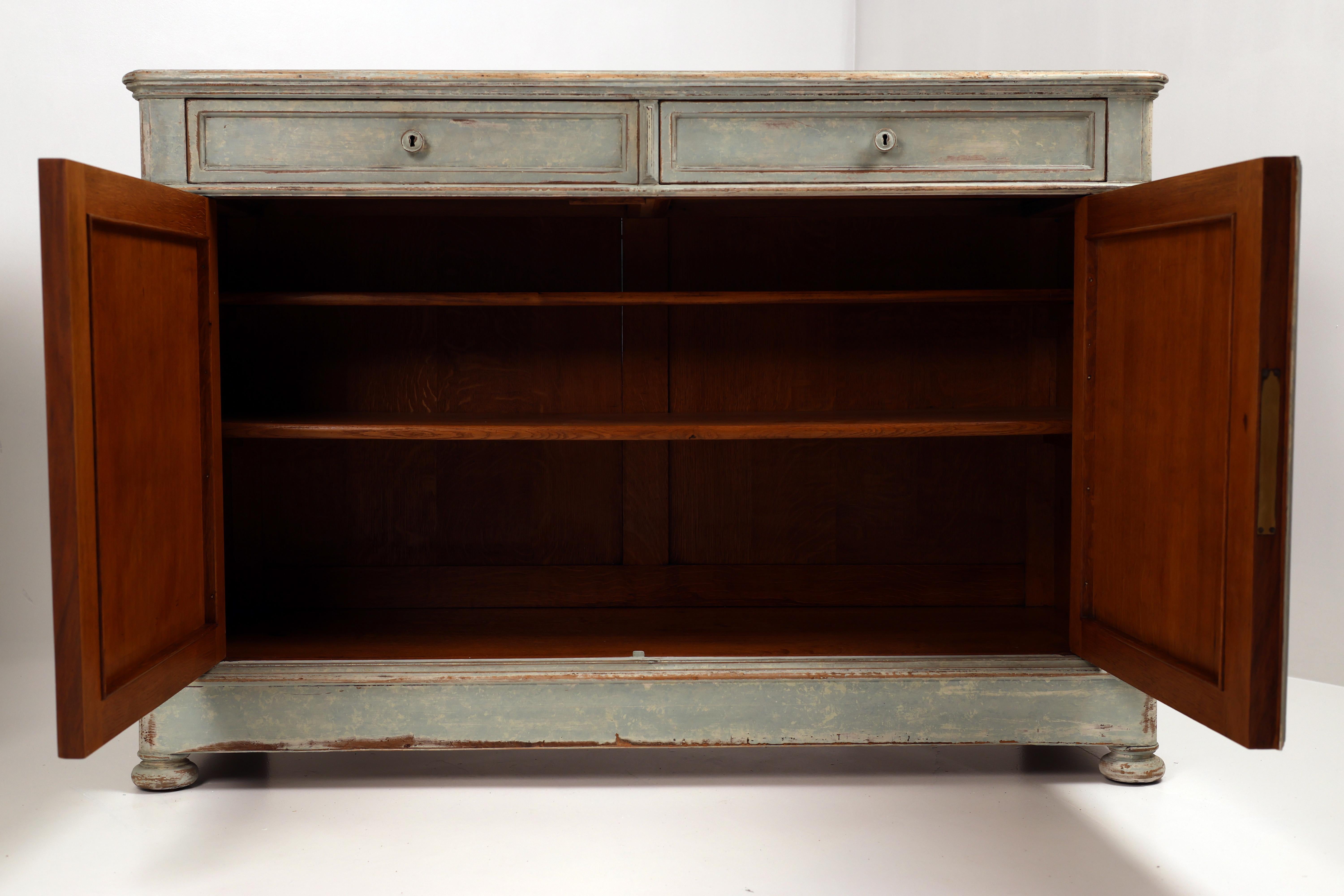 Quercia Gustavian-Style Sideboard, Sweden, Early 19th Century in vendita