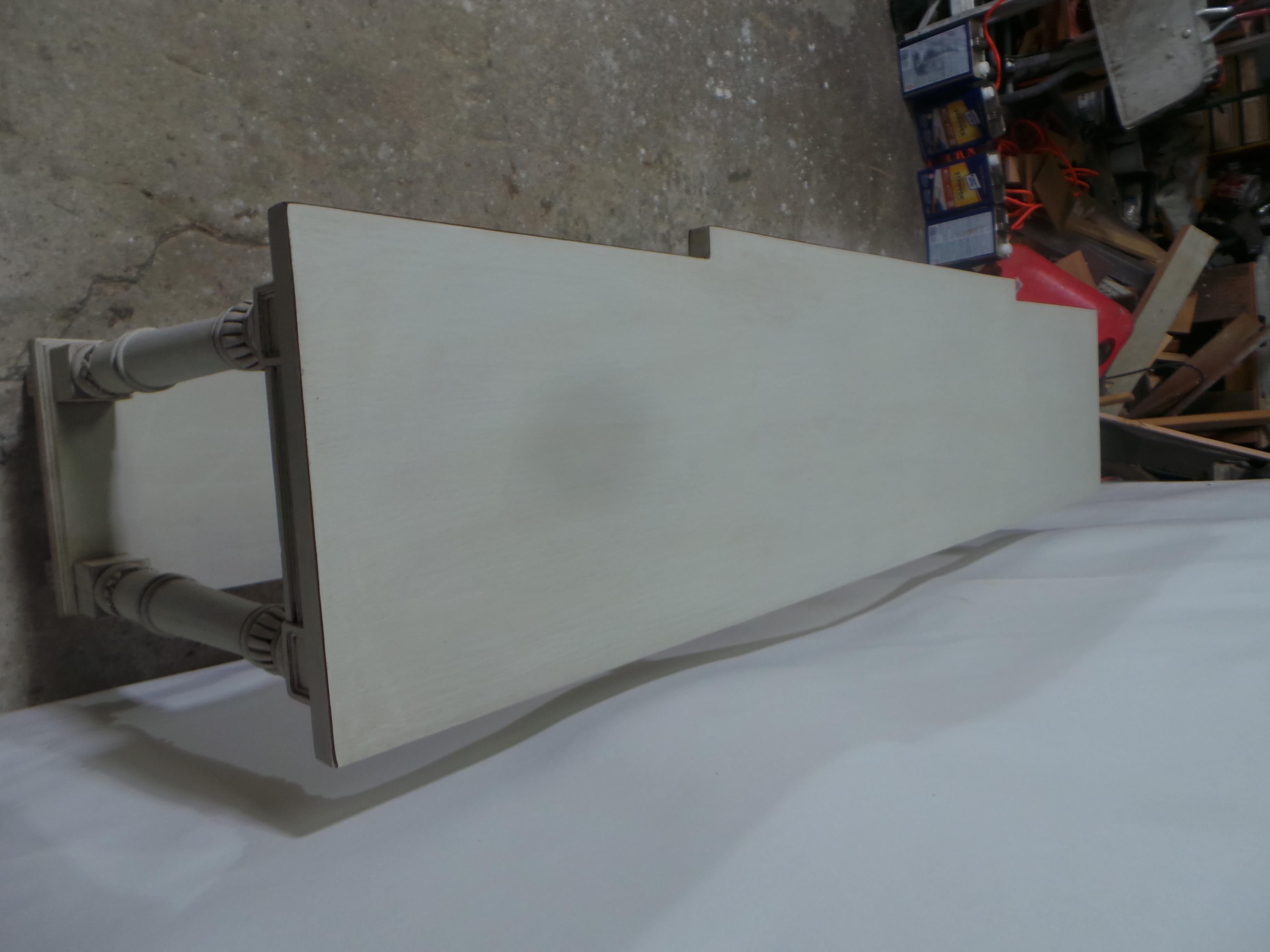 Wood Gustavian Style Single Drawer Console Table For Sale