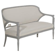 Antique Gustavian Style Sofa, 19th Century