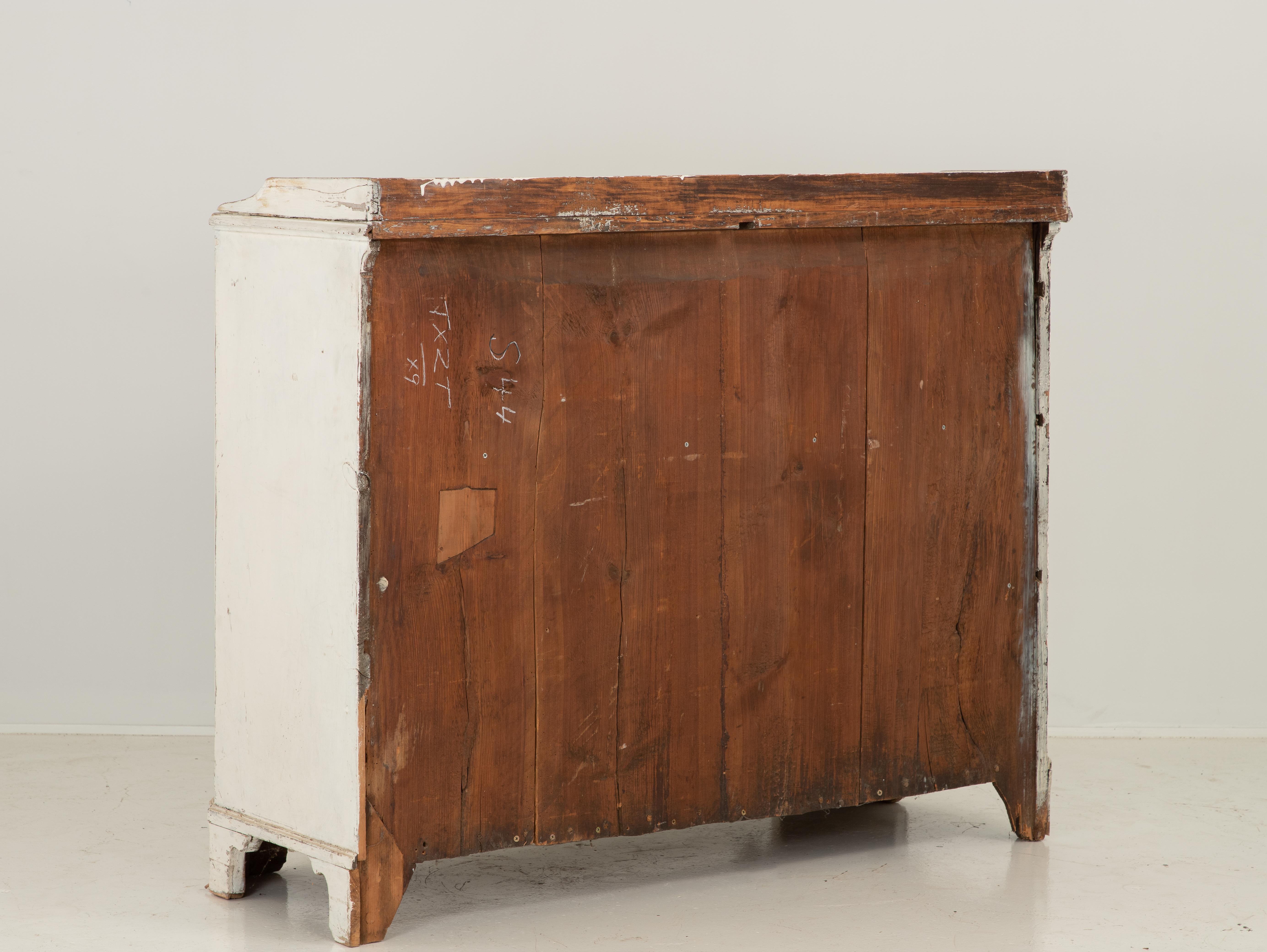 Gustavian Style Two Door Buffet In Good Condition In South Salem, NY