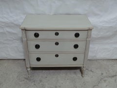 Gustavian Style Unique 3 Drawer Chest