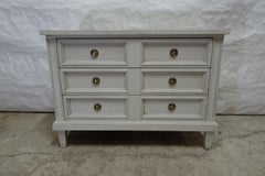 Gustavian Style Unique 3 Drawer Chest of Drawers