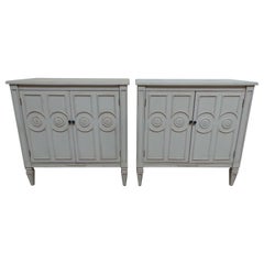 Gustavian Style Unique Matching Cabinets