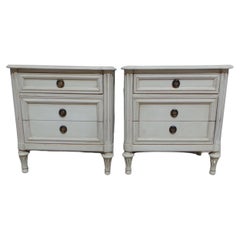 Gustavian Style Unique Nightstands
