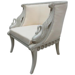 Gustavian Swan Chair
