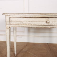 Gustavian Swedish Painted Side Table