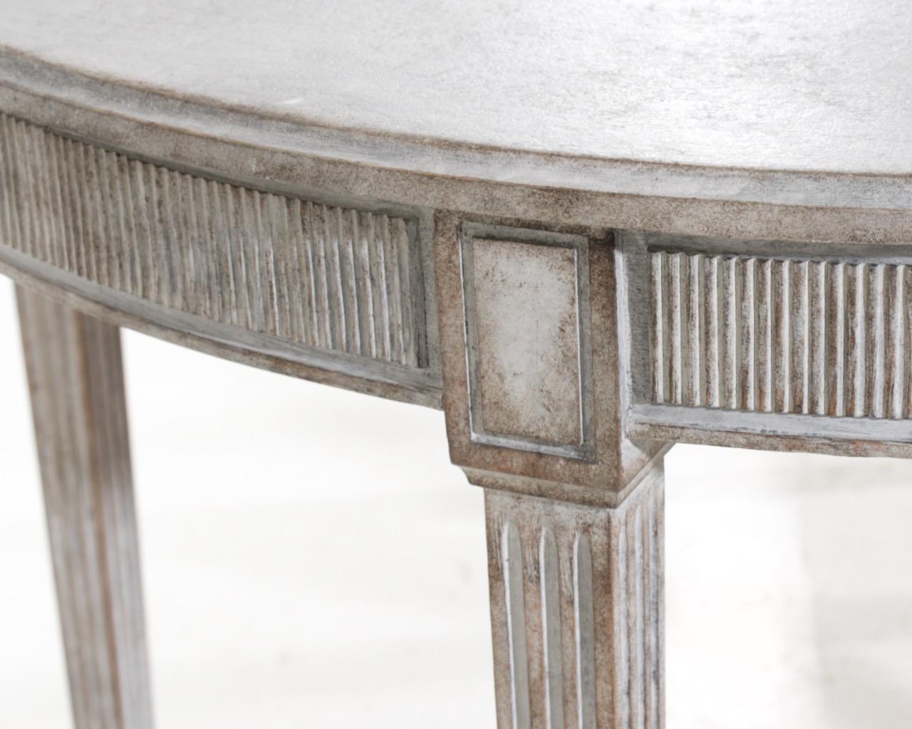 Gustavian Table, 19th C In Good Condition In Aalsgaarde, DK