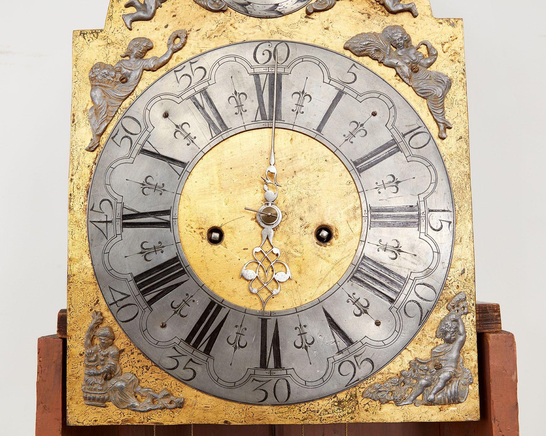 Gustavian Tallcase Clock For Sale 3