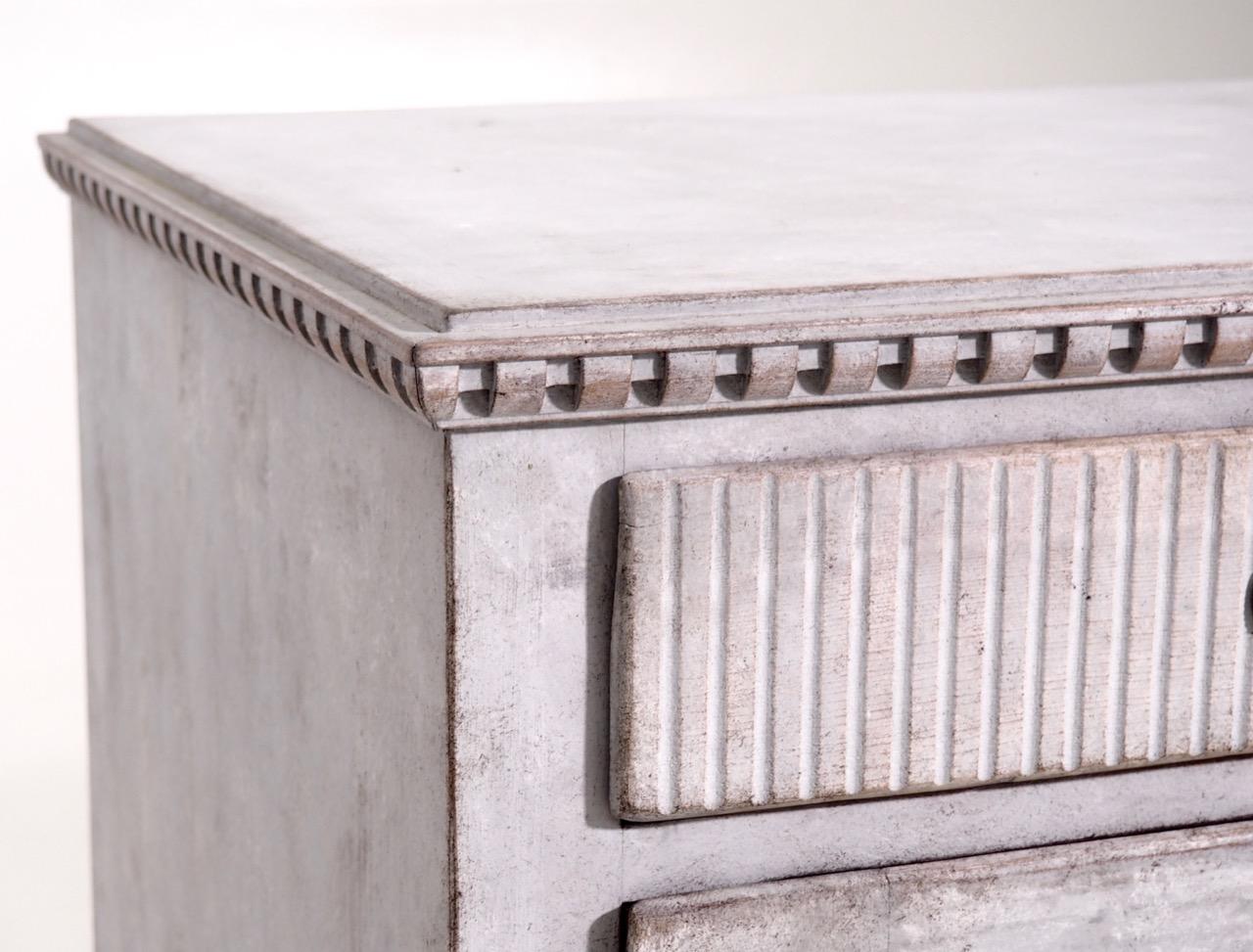 Gustavian Three-Door Sideboard, 19th Century 2