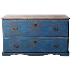 Gustavian Two-Drawer Commode