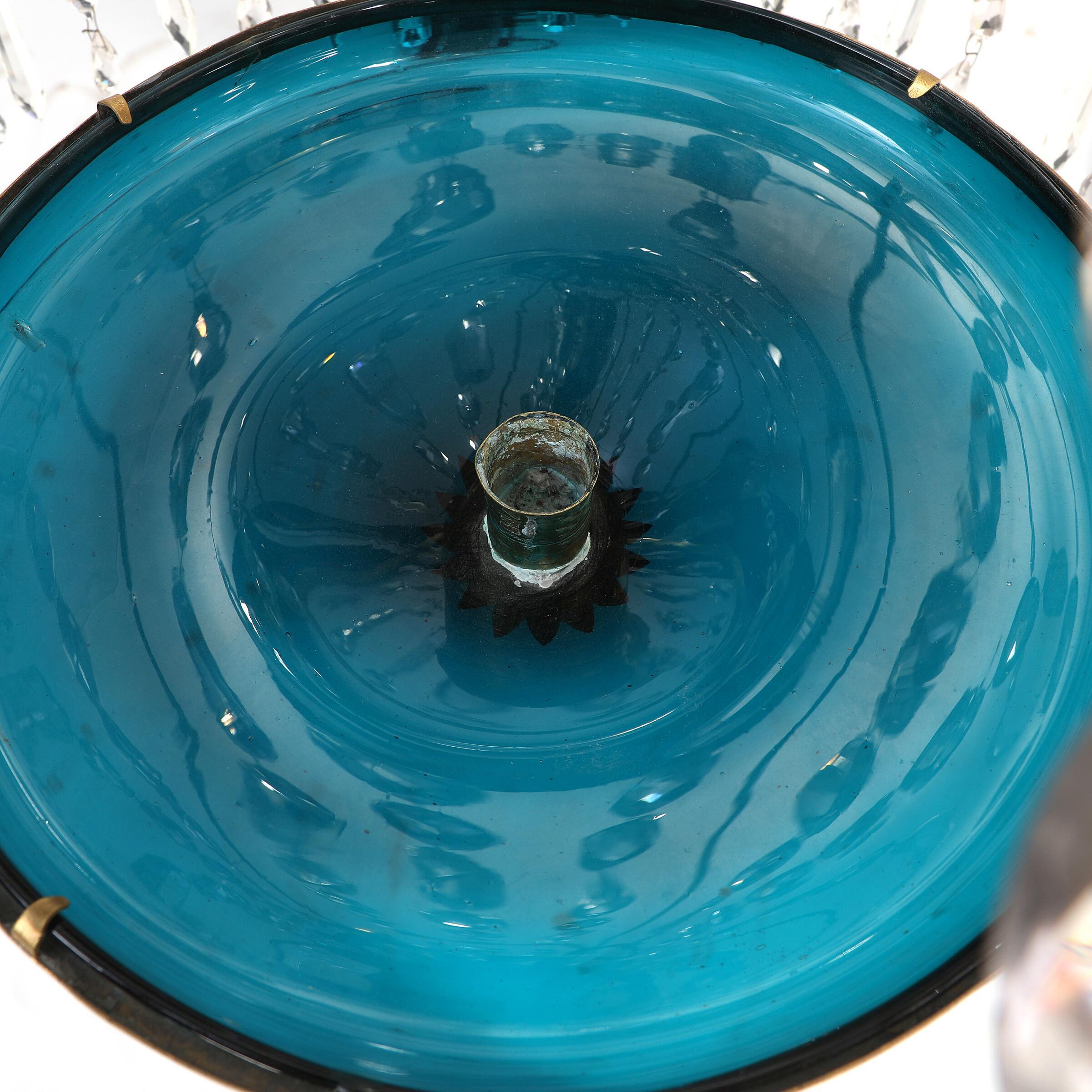 Gustavian unique chandelier, late 18th c In Good Condition For Sale In Stockholm, SE