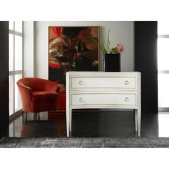 Gustavian White Painted Commode