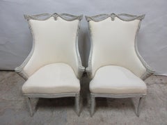 Gustavian Wing Chairs