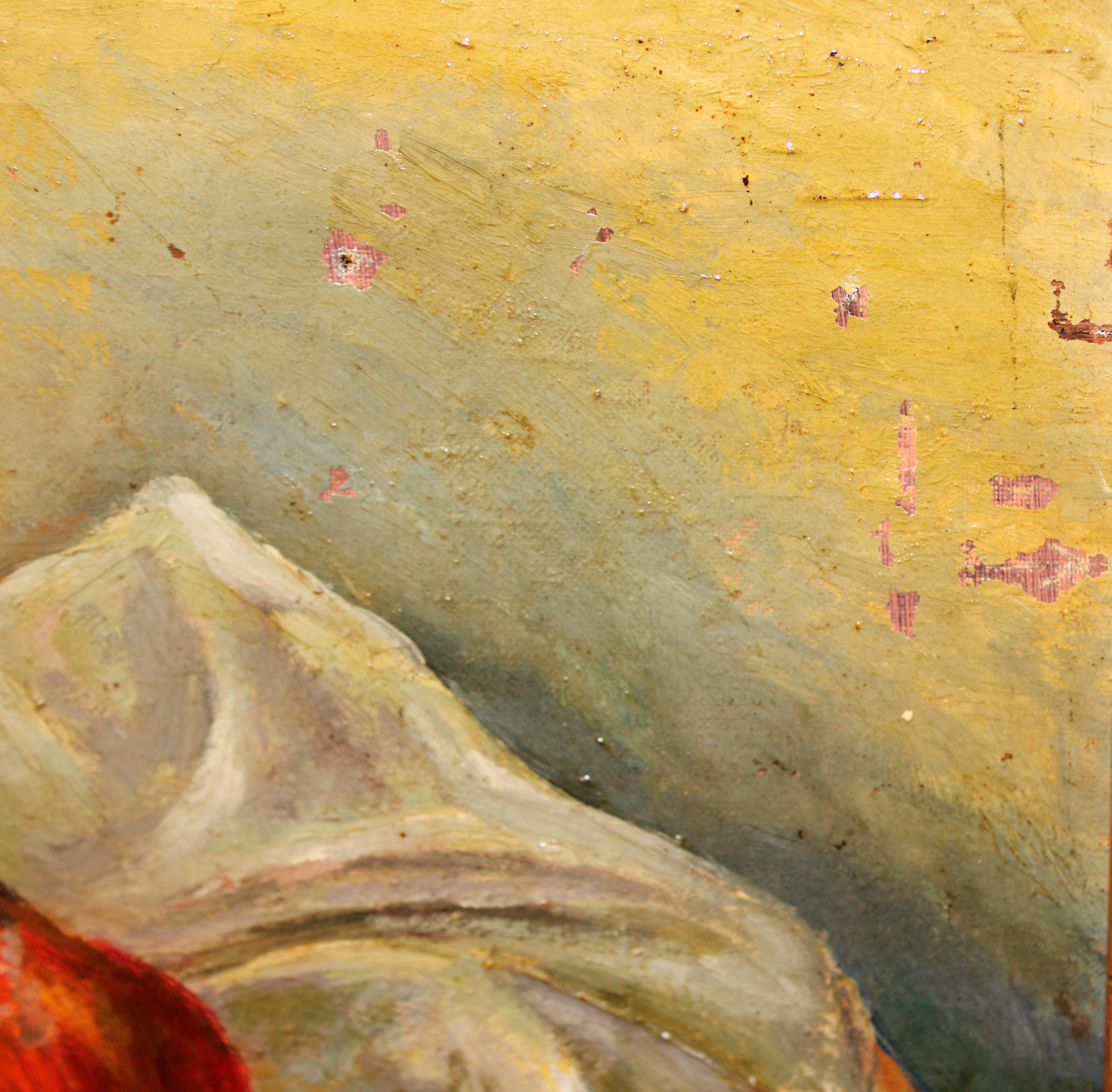 Óleo sobre tela - Naturaleza muerta For Sale 6