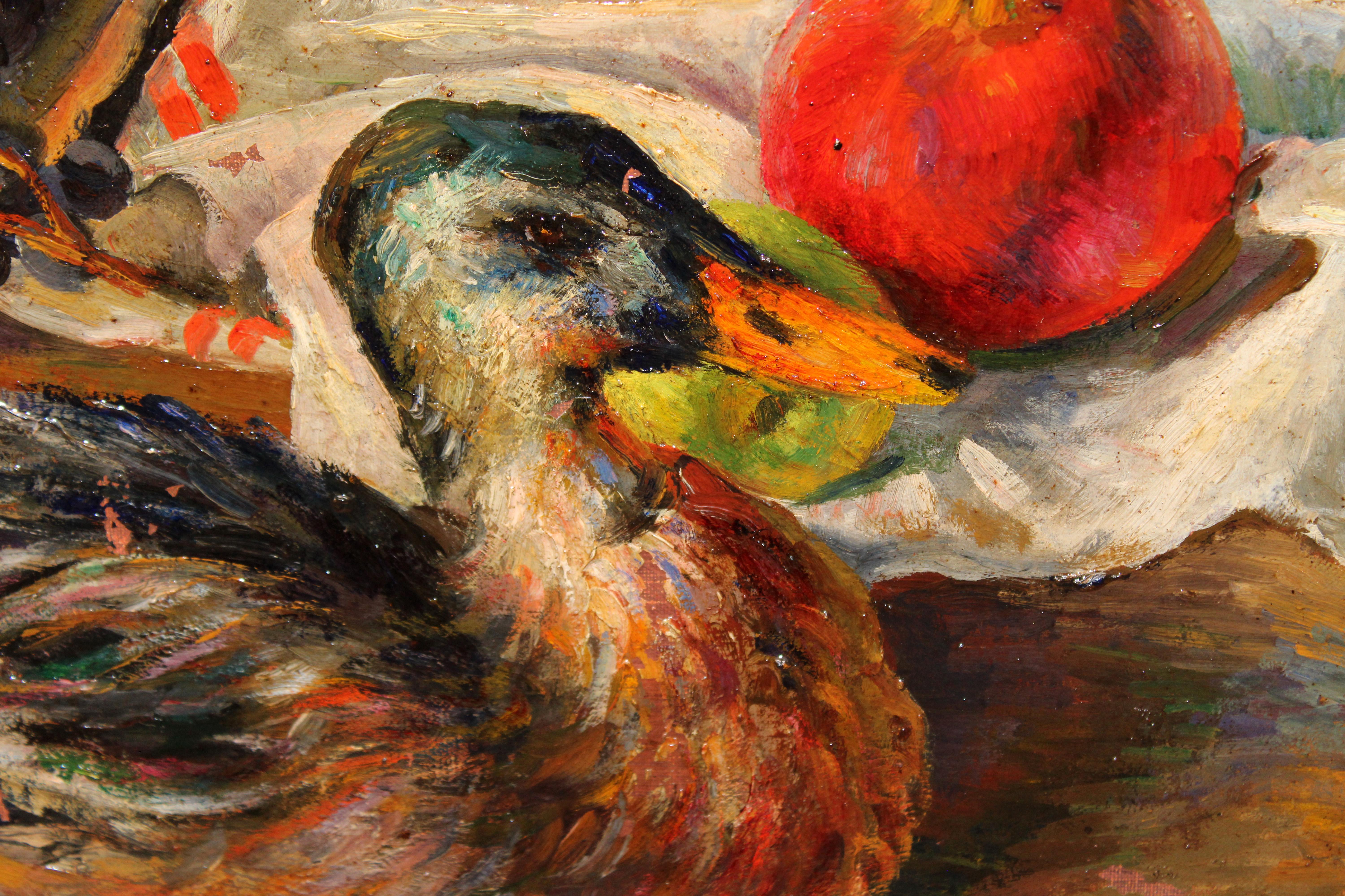 Óleo sobre tela - Naturaleza muerta For Sale 1