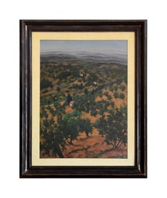 The Sabine Hills - 1970s - Gustavo Francalancia - Paint - Modern