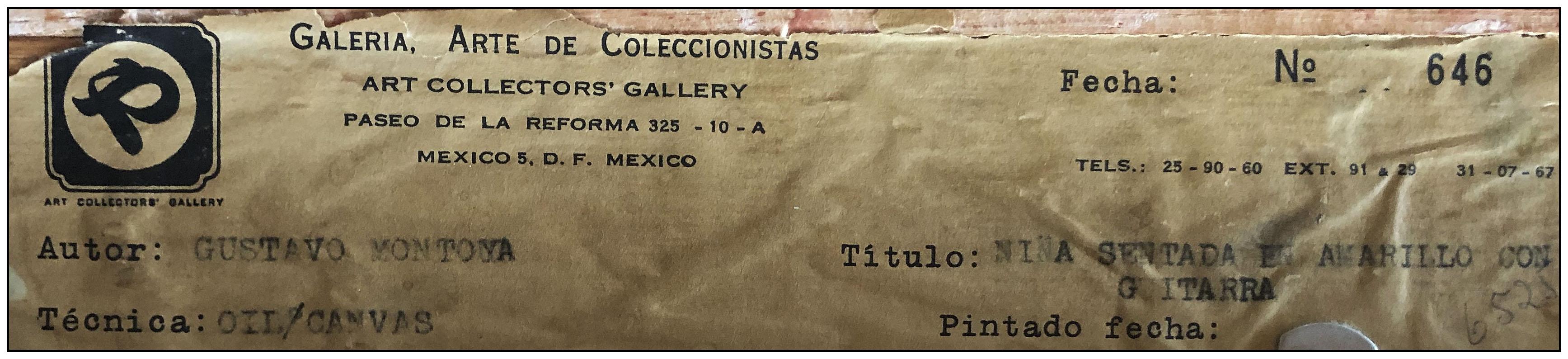 Gustavo Montoya Authentic and Original Oil Painting On Canvas, Professionally Custom Framed and listed with the Submit Best Offer option 

Accepting Offers Now: The item up for sale is a spectacular Oil Painting by Gustavo Montoya on canvas, that