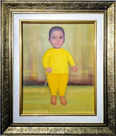 Fabric Portrait Paintings