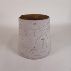 Vaso in ceramica ad alta temperatura Gustavo Pérez, omaggio a Joan Miró