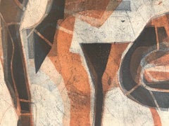 Gabriel Macotela, ¨Unbetitelt¨, 2019, Radierung, 28.5x43.1 in