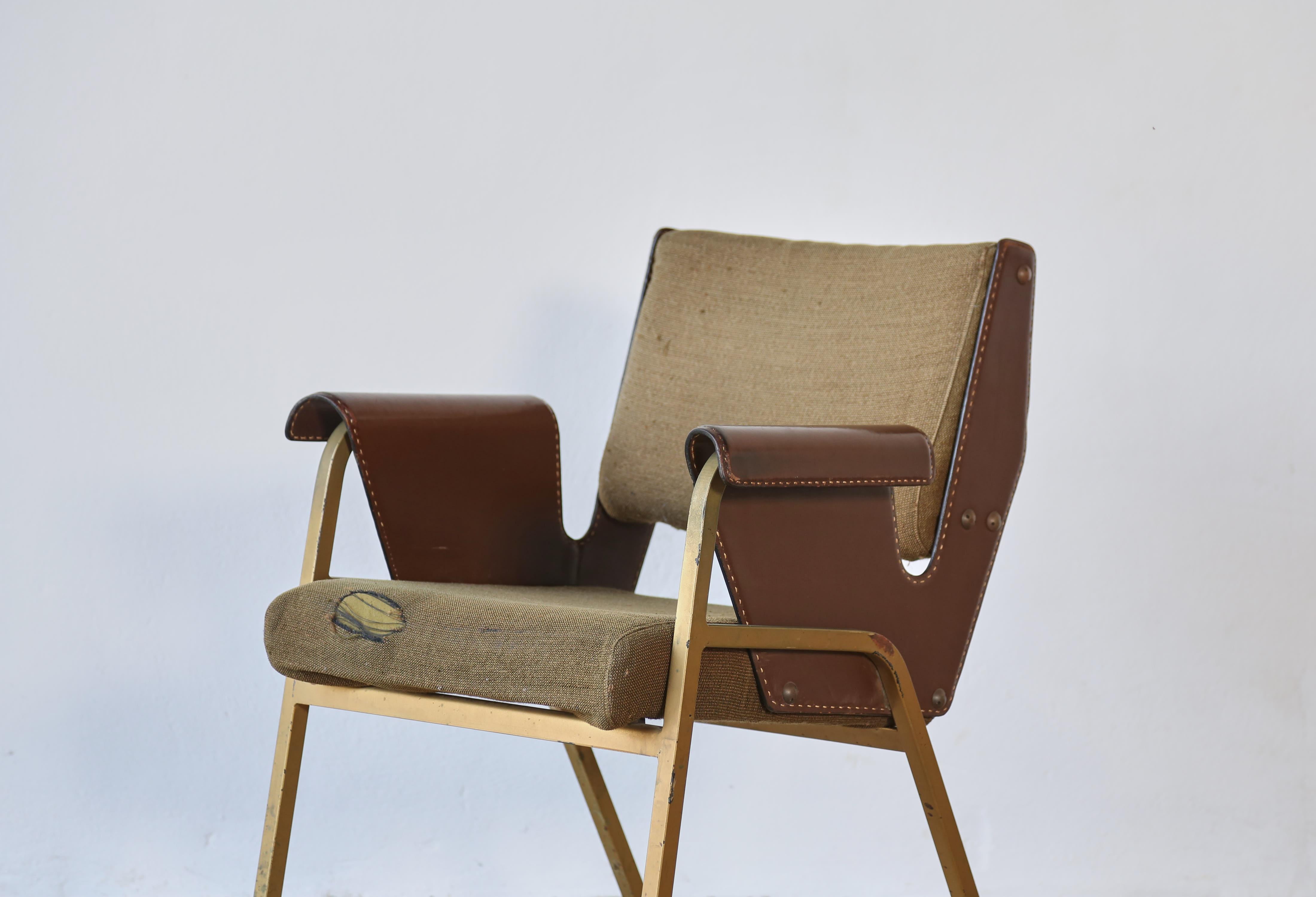 Mid-Century Modern Gustavo Pulitzer Albenga Chair, for Arflex, Italy, 1950s For Sale
