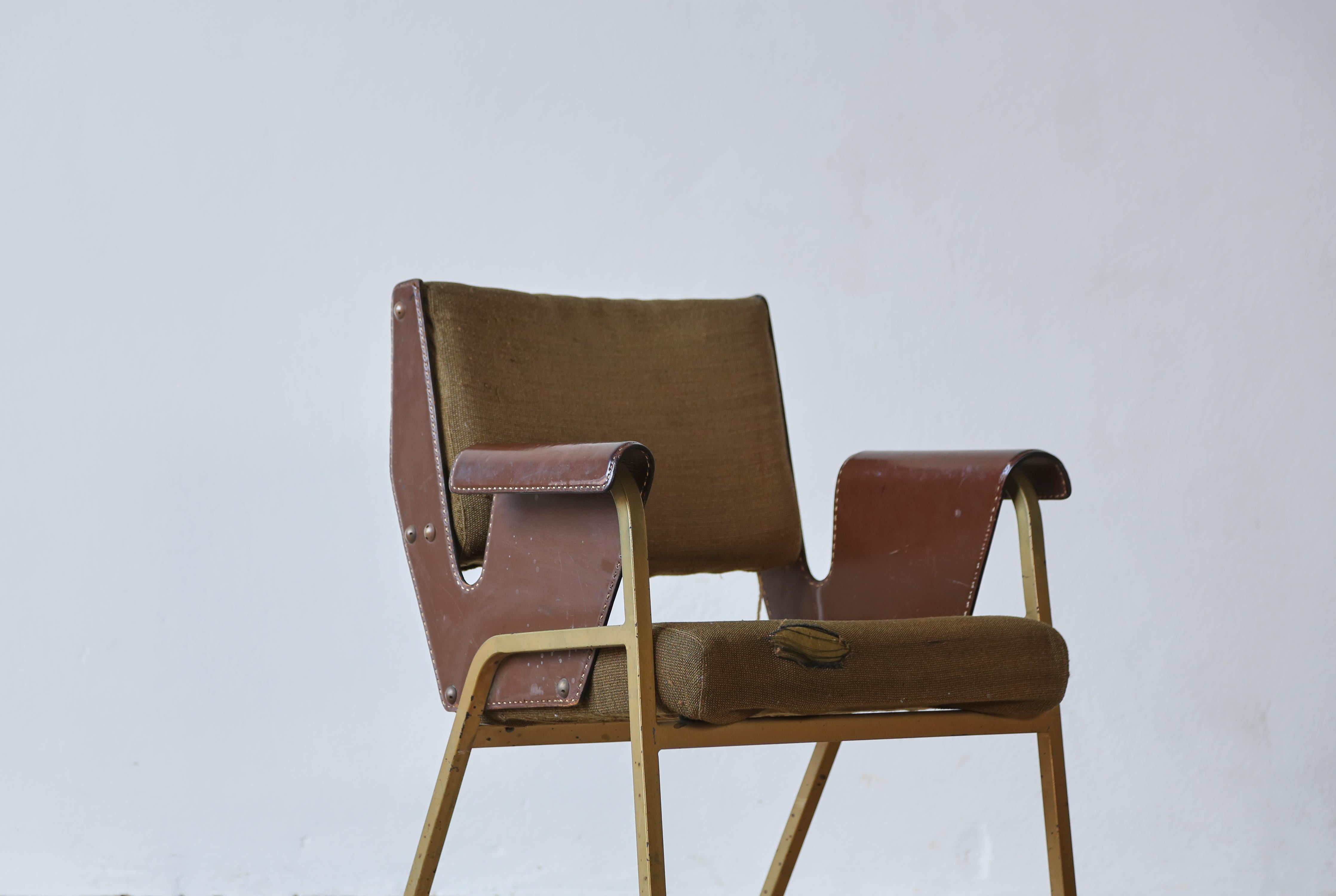 Italian Gustavo Pulitzer Albenga Chair, for Arflex, Italy, 1950s For Sale