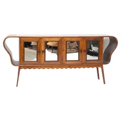 Gustavo Pulitzer Wooden Sideboard, Signed