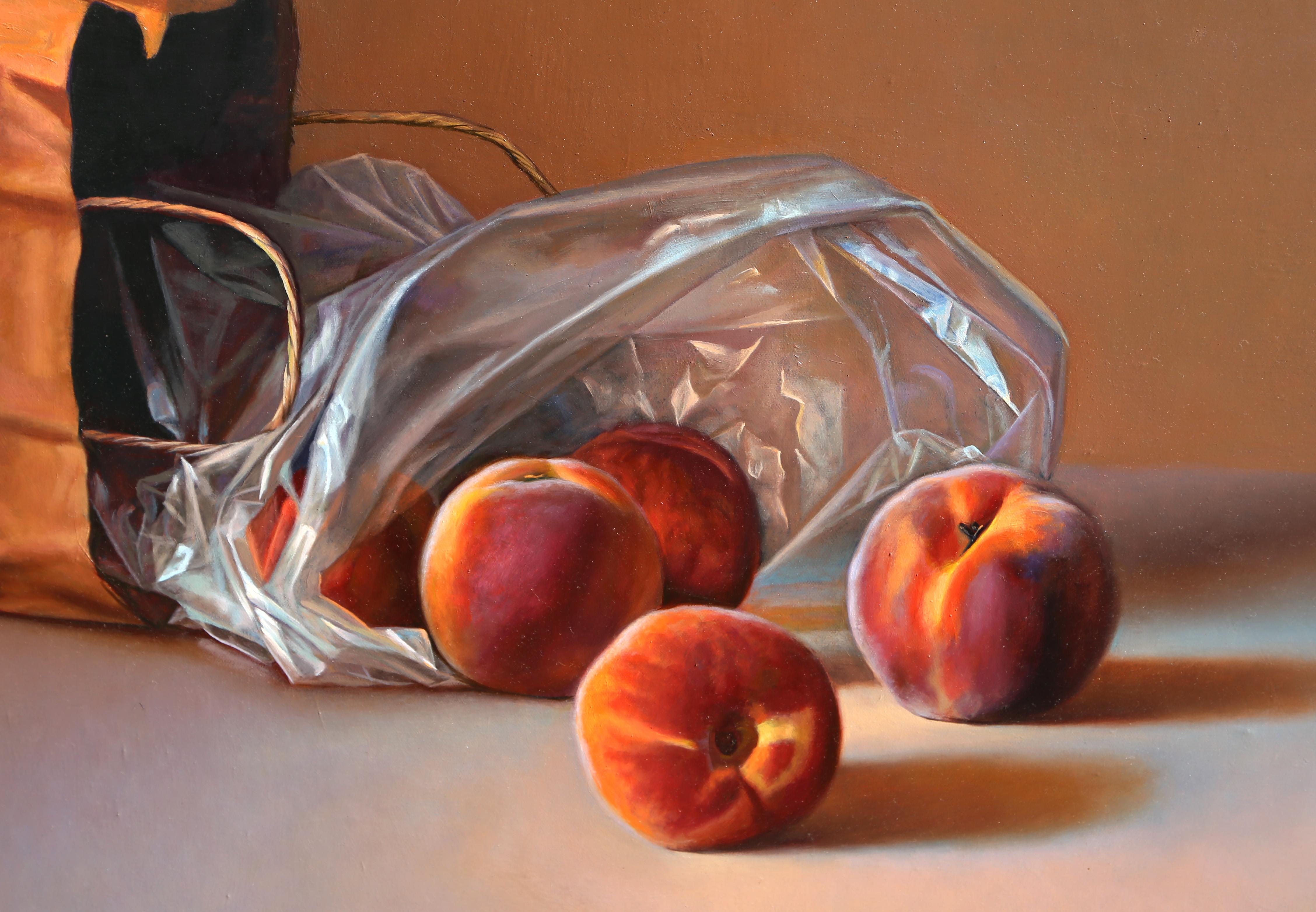 Bolsa de melocotones - Painting de Gustavo Schmidt