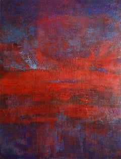 Untitled II, Abstract Expressionist Oil Painting on Canvas by Gustavo Schmidt