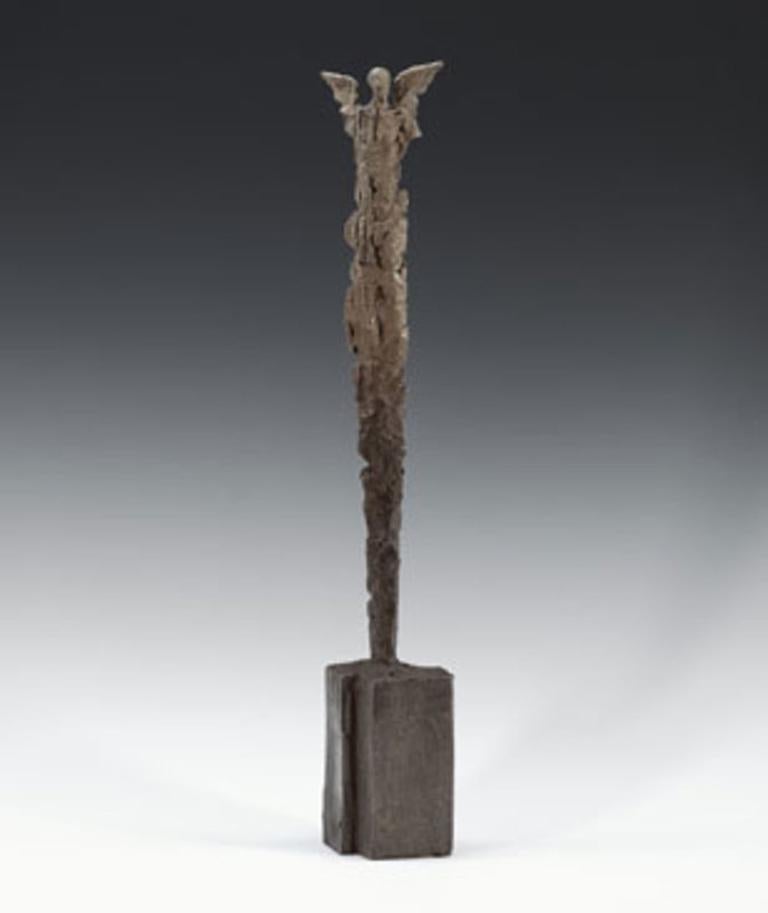 Gustavo Torres Figurative Sculpture - Alone