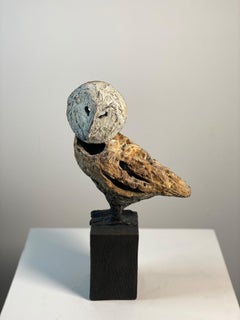 "Buho (Owl)" - Gustavo Torres, Limited Edition, Bronze Sculpture