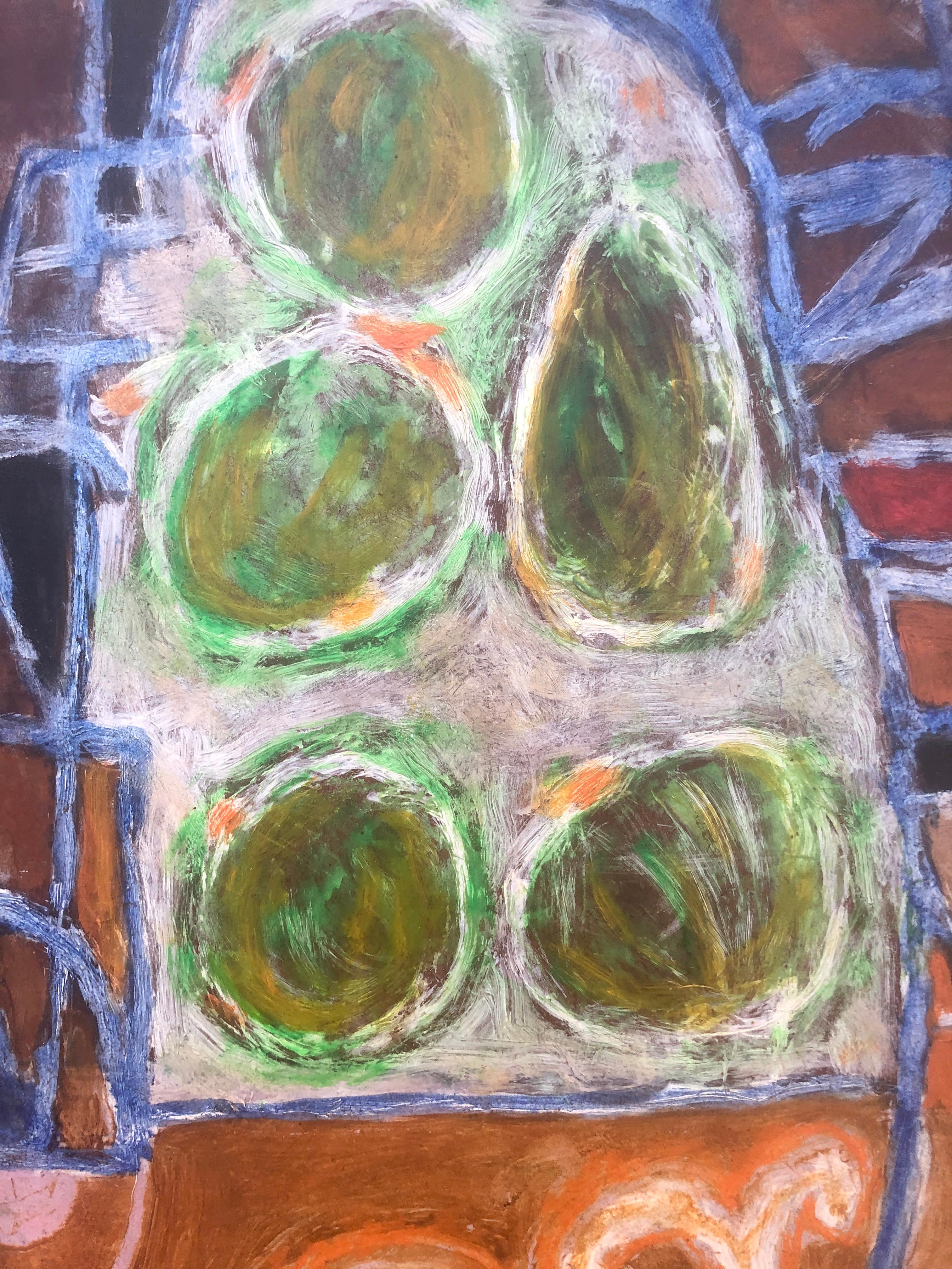 Gustavo Úbeda (1930-1994) - composition cubiste - panneau à l'huile
Mesures à l'huile 50x42 cm.
Dimensions du cadre : 58x50 cm.

Le tableau de Gustavo Úbeda Romero (Herencia, 1930 - Sao Paulo, 1994) est issu d'une famille de peintres par esthétique
