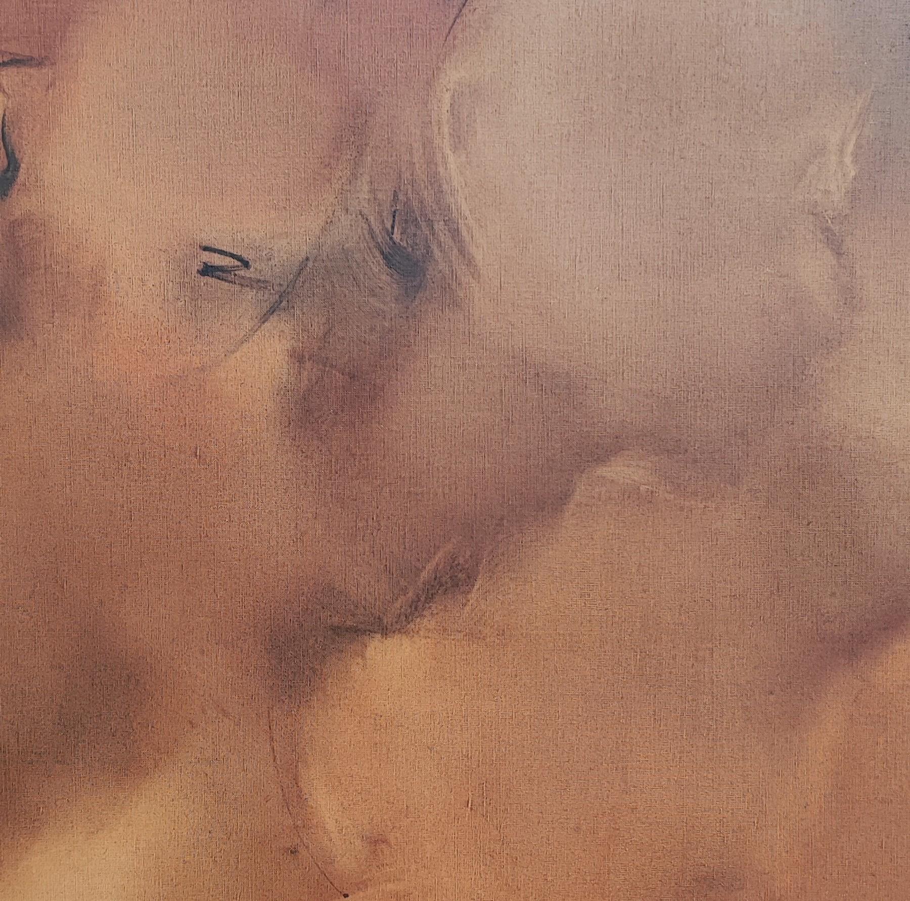 Sensazione VII - Abstract Painting Marrone di Gustavo Vazquez