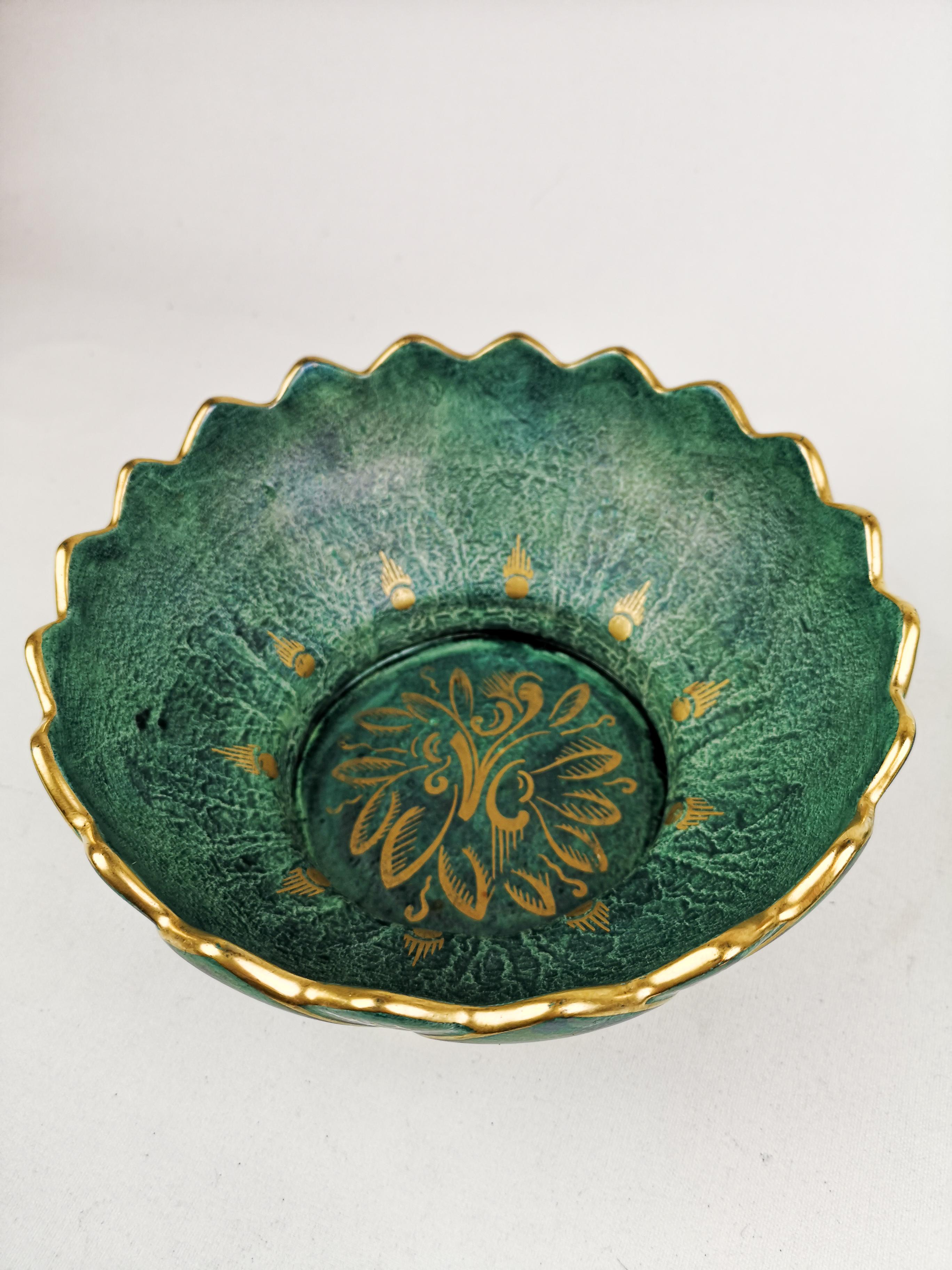 Inizio XX secolo Ciotola e candelieri Gustavsberg Art Deco Josef Ekberg in vendita