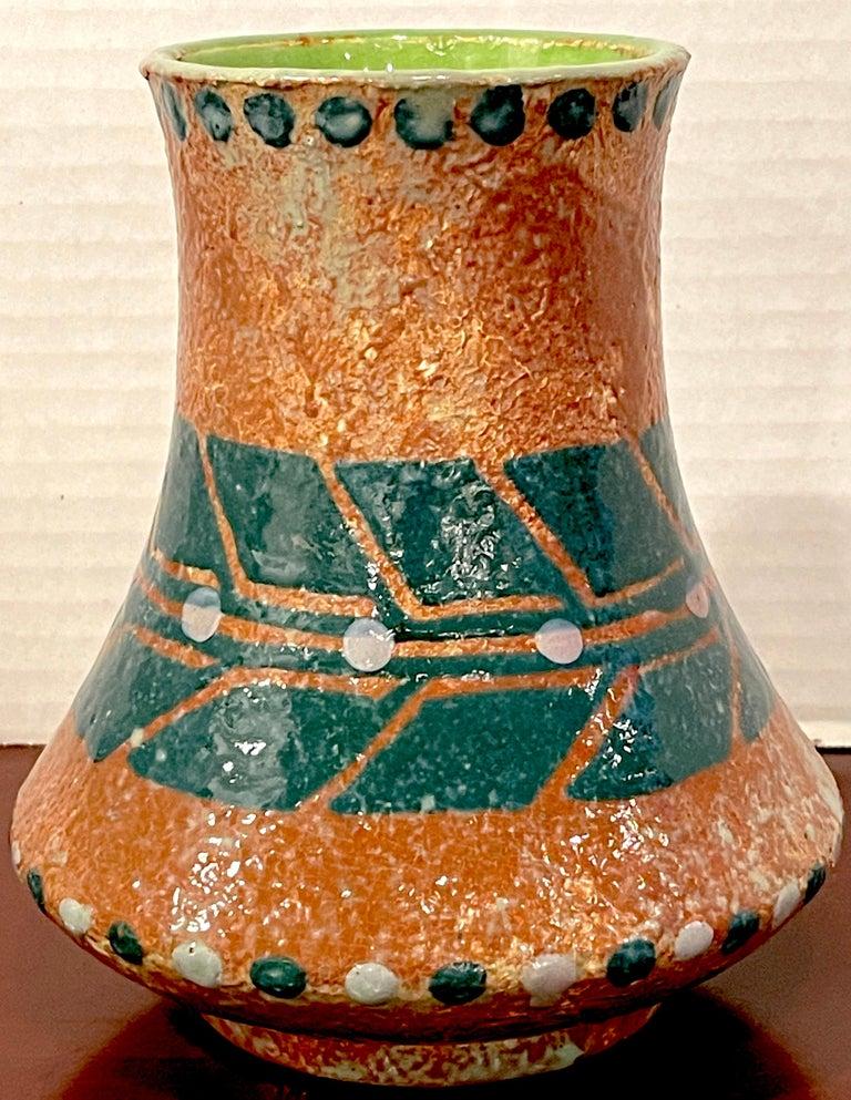 Art nouveau Vase irisé Art Nouveau signé par l'artiste Gustavsberg, 1904 en vente