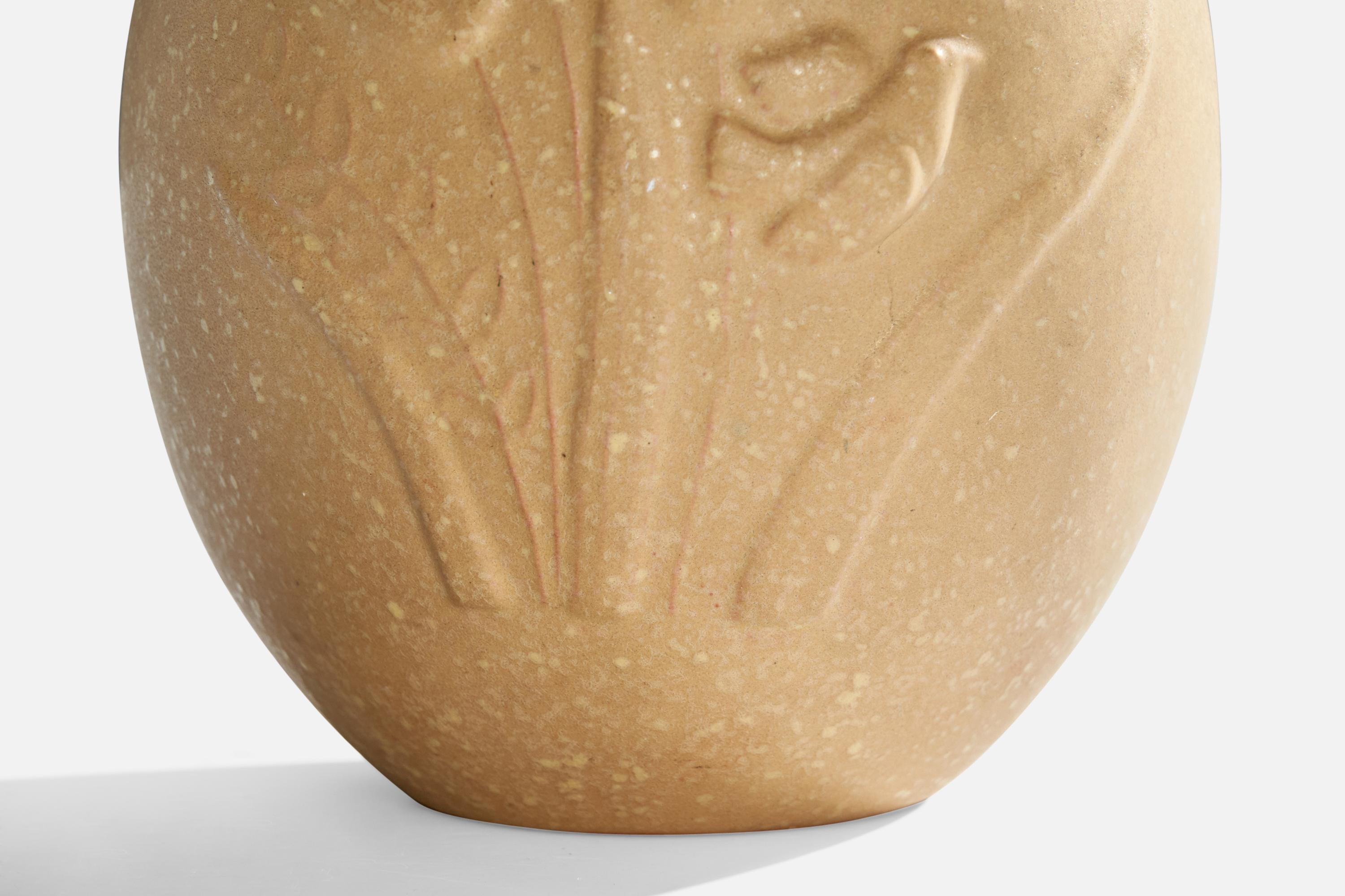 Grès porcellanato Gustavsberg, Vaso, Gres, Svezia, anni '1940 in vendita