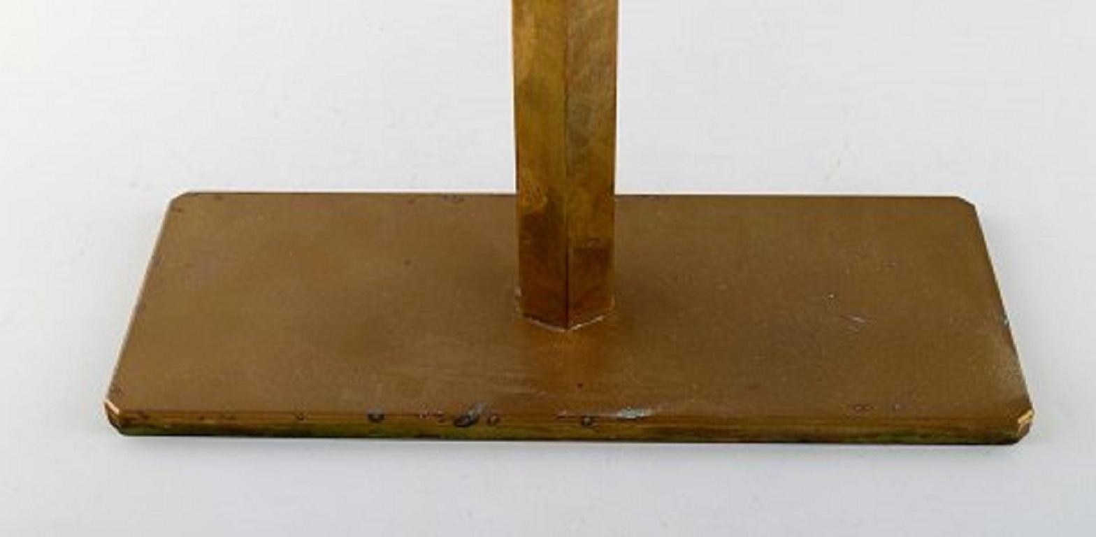 Gusum Metal, Gran Candelero Raro de Latón para Siete Luces, Diseño Sueco en venta 3
