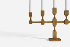 Gusums Bruk, Candelabro, Ottone, Svezia, anni '70