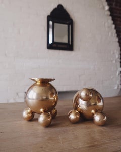 Gusums Bruk Spherical Candle Stick Holders