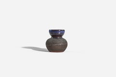 Gusztav and Ulla Kraitz, Vase, Stoneware, Sweden, 1970s