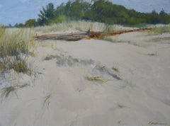 Carnikava-Dünen  2021. Öl auf Leinwand, 60x80 cm