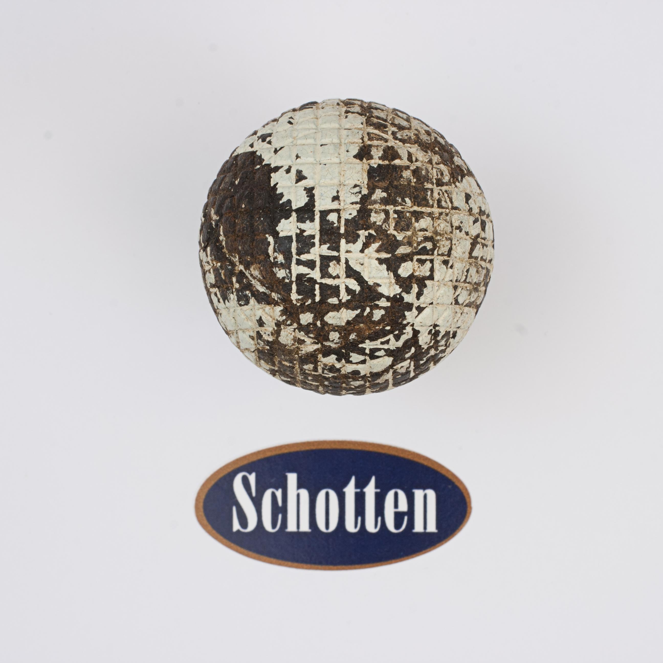 Pelota de golf de gutapercha y malla en Bueno estado para la venta en Oxfordshire, GB