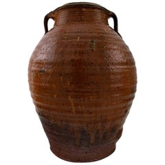 Gutte Eriksen, Large Unique Stoneware Vase