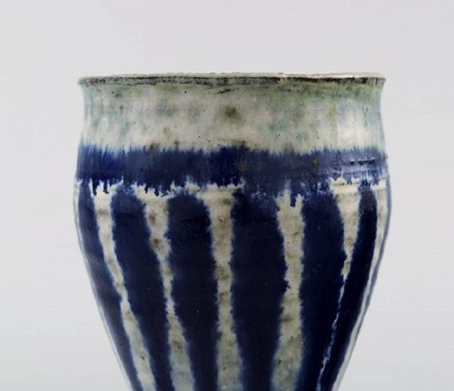 Scandinavian Modern Gutte Eriksen, Own Workshop, Three Ceramic Cups.  For Sale