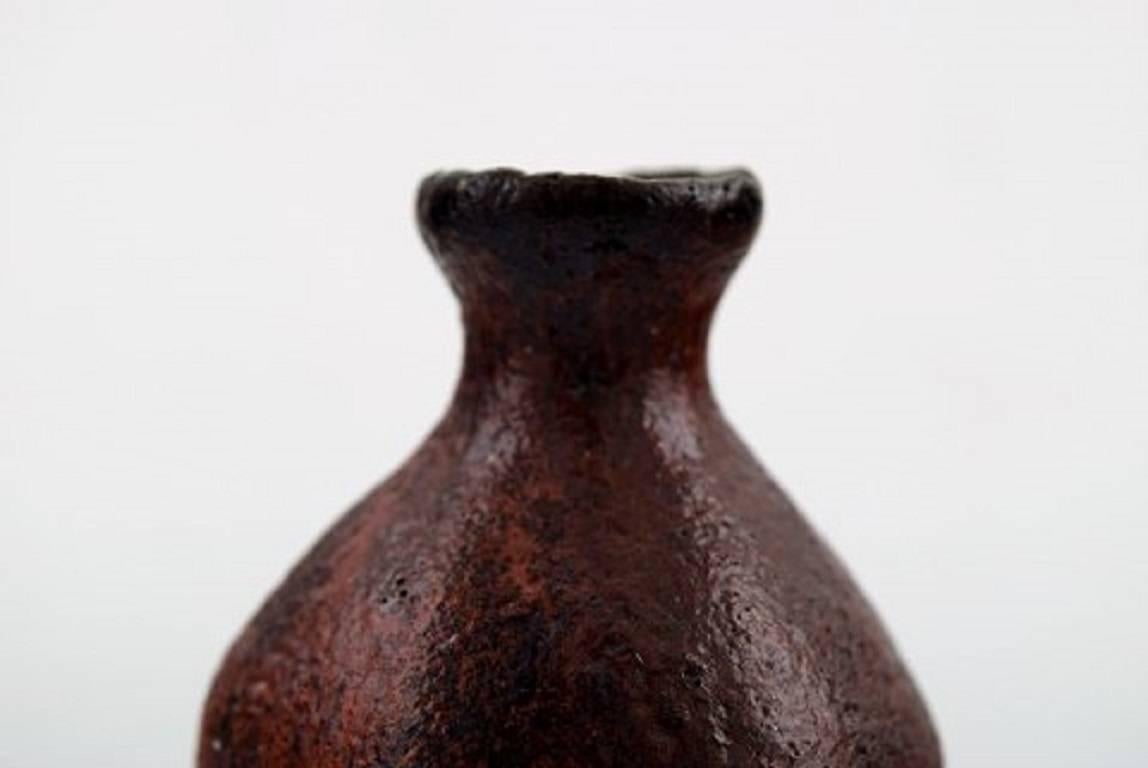 Scandinavian Modern Gutte Eriksen, Own Workshop, Ceramic Vase
