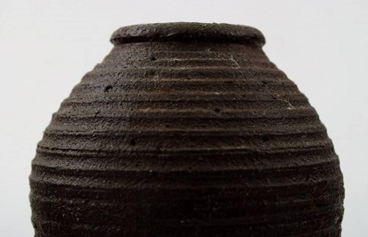20th Century Danish ceramist, Two Ceramic Vases For Sale