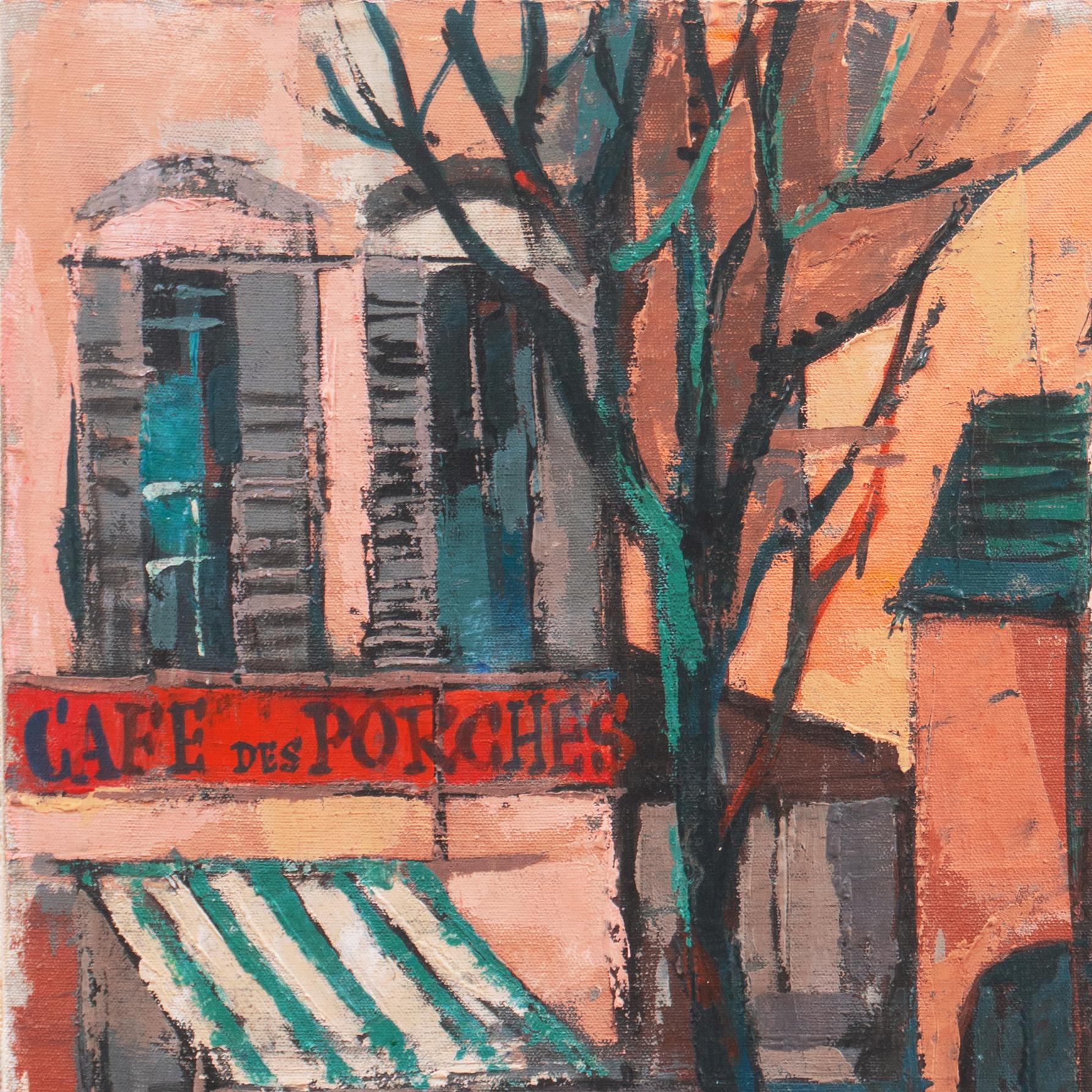 parisian cafe paint color