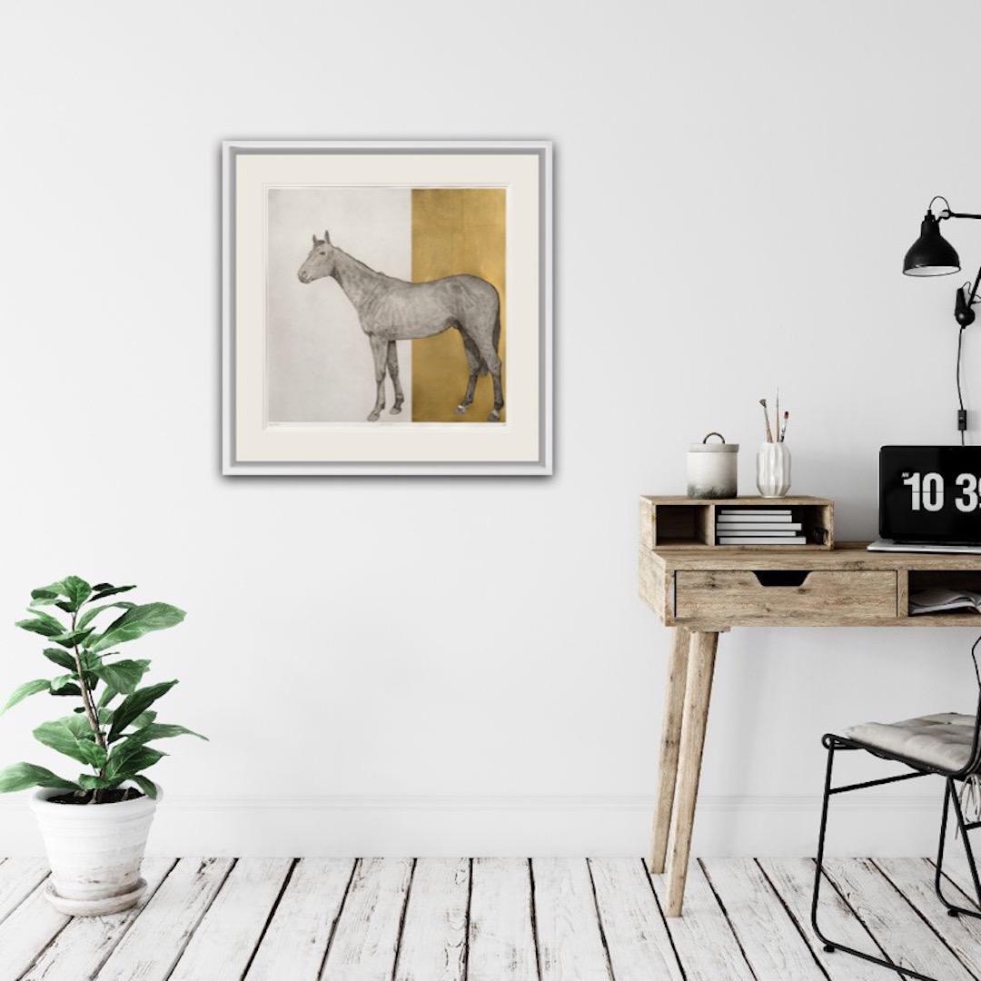 Guy Allen, Oro equino, Arte contemporáneo asequible en venta 3