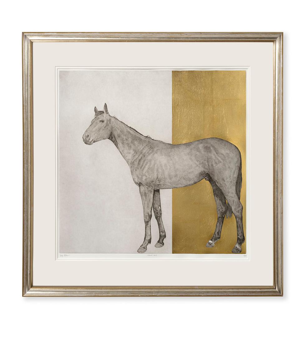 Zeitgenössische Kunst aus Equine-Gold von Guy Allen